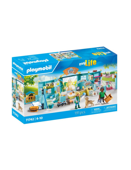PM71742,Playmobil - Hotelul Playmobil al animalelor