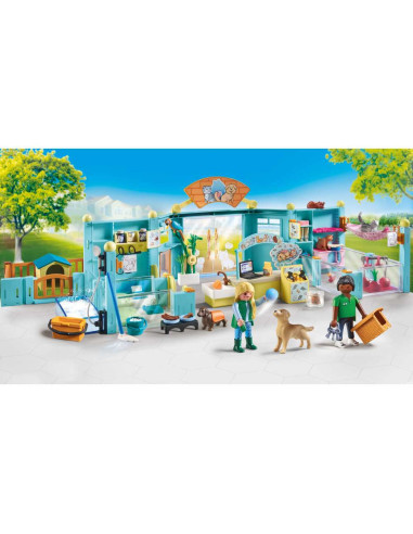 PM71742,Playmobil - Hotelul Playmobil al animalelor
