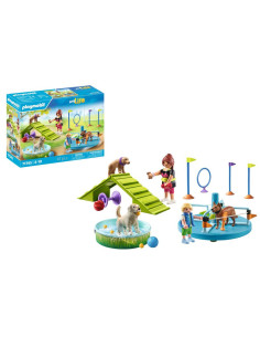 PM71745,Playmobil - Parc pentru catei