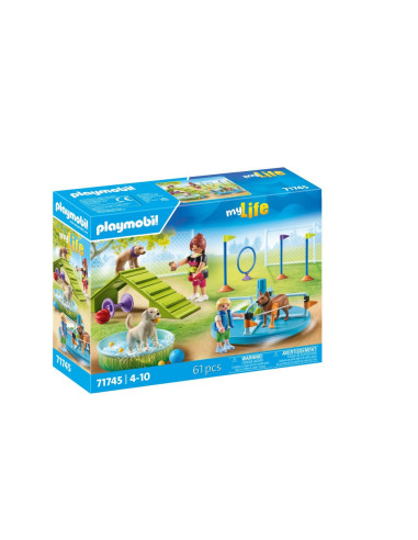 PM71745,Playmobil - Parc pentru catei