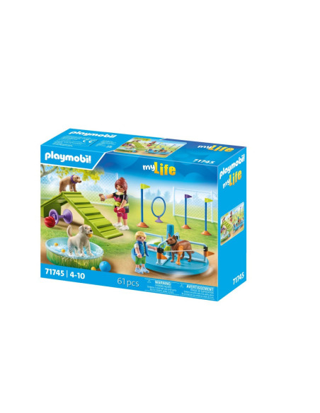 PM71745,Playmobil - Parc pentru catei