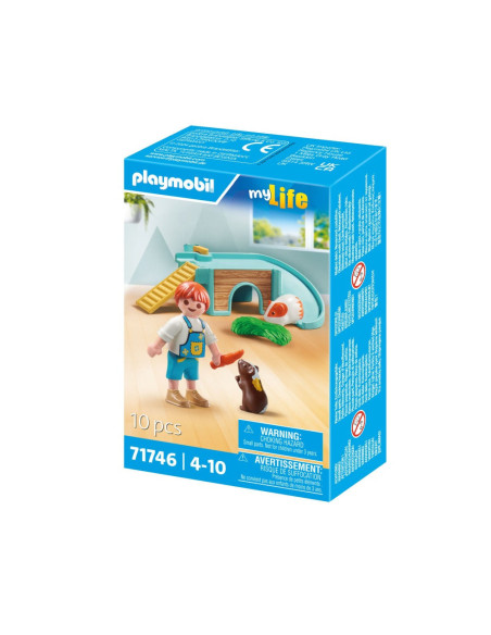 PM71746,Playmobil - Casuta porcusorilor de guineea