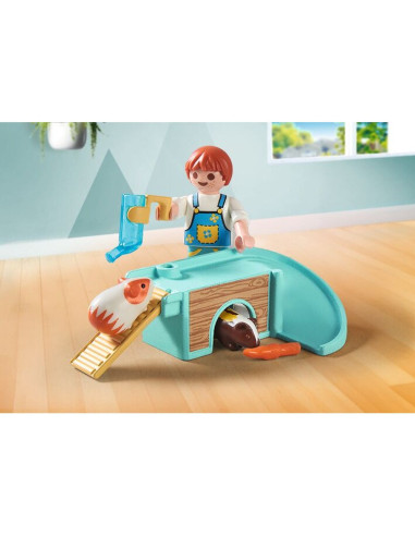PM71746,Playmobil - Casuta porcusorilor de guineea