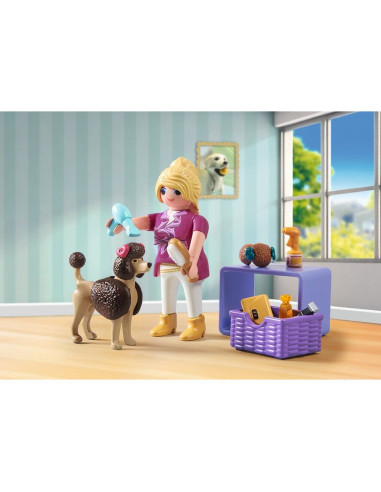 PM71747,Playmobil - Frizer pentru caini
