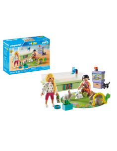 PM71753,Playmobil - Set starter Familie de iepurasi 2