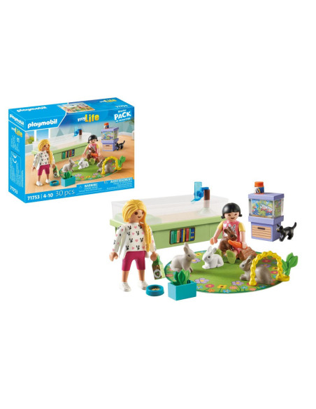 PM71753,Playmobil - Set starter Familie de iepurasi