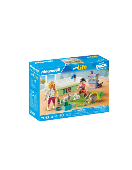 PM71753,Playmobil - Set starter Familie de iepurasi