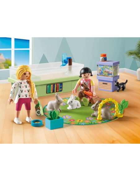 PM71753,Playmobil - Set starter Familie de iepurasi