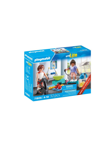 PM71806,Playmobil - Promo Pack Antrenament de fitness