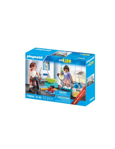 PM71806,Playmobil - Promo Pack Antrenament de fitness