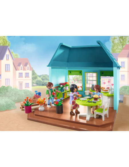 PM71807,Playmobil - Promo Pack Cafeneaua cu flori