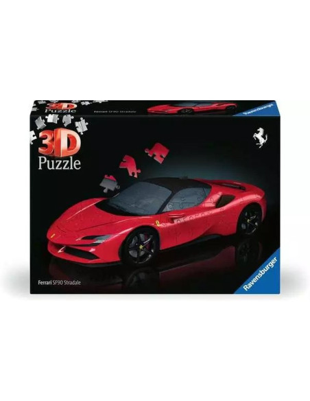 RVS3D11576,Ravensburger - Puzzle 3D Ferrari SF 90 108 piese