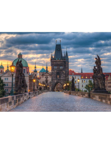 RVSPA00673,Ravensburger - Puzzle Praga 1000 piese design nou