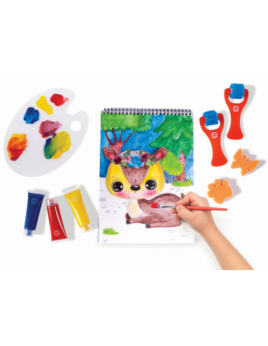 VV-1038-82028,Happi Hobbi Mega Art Studio 5 In 1 Set De Desen