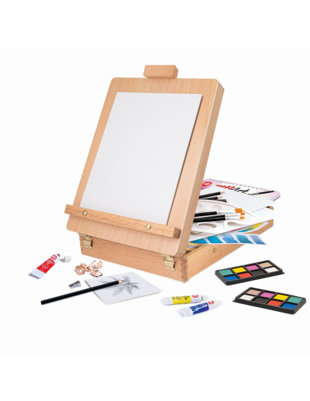 VV-1038-82028,Happi Hobbi Mega Art Studio 5 In 1 Set De Desen