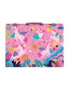 VV-1038-82063,Happi Hobbi Art Case Set De Desen Deluxe Cu 100 De Accesorii Fantezie Unicorni