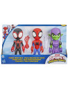 G3381,Spidey Si Prietenii Lui Uimitori Marvel Set 3 Figurine Si Accesorii