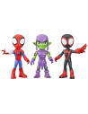G3381,Spidey Si Prietenii Lui Uimitori Marvel Set 3 Figurine Si Accesorii