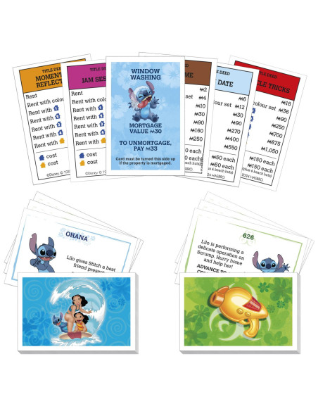 G0388102,Joc Monopoly Disney Stitch In Limba Engleza