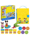 G2324,Play Doh Disney Jr Clubul Lui Mickey Mouse Set Modeleaza O Poveste