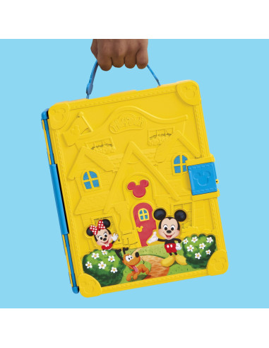 G2324,Play Doh Disney Jr Clubul Lui Mickey Mouse Set Modeleaza O Poveste