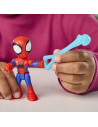 G1969,Spidey Si Prietenii Lui Uimitori Marvel Set Echipa Spidey Cu Elicopter Si Accesorii 7.6cm