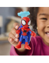 G1969,Spidey Si Prietenii Lui Uimitori Marvel Set Echipa Spidey Cu Elicopter Si Accesorii 7.6cm