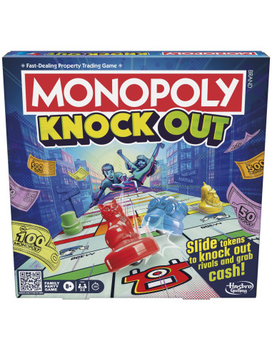 F8995,Joc Monopoly Knock Out In Limba Engleza