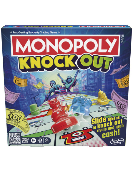 F8995,Joc Monopoly Knock Out In Limba Engleza
