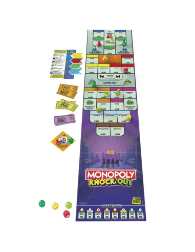 F8995,Joc Monopoly Knock Out In Limba Engleza