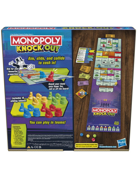 F8995,Joc Monopoly Knock Out In Limba Engleza