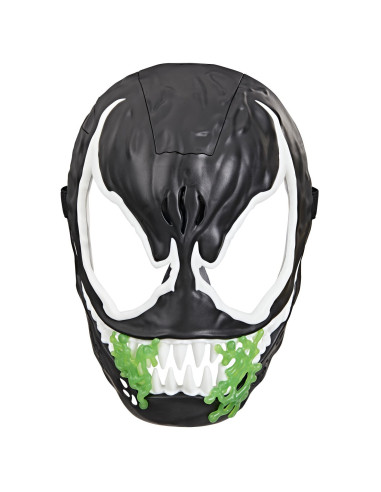 G1828,Marvel Spiderman Masca Glow In The Dark Venom Interactiva