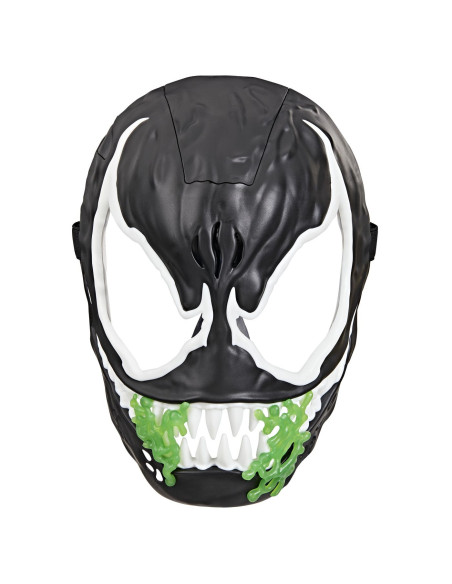 G1828,Marvel Spiderman Masca Glow In The Dark Venom Interactiva