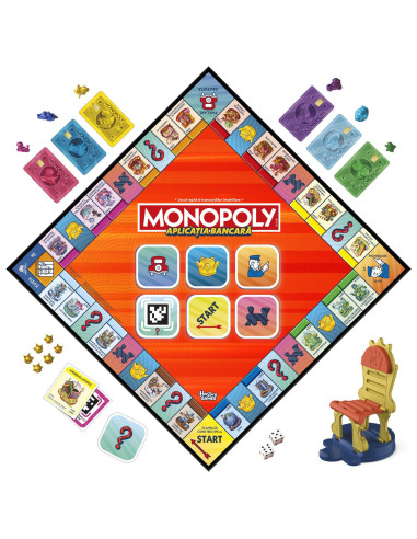 G1424278,Joc Monopoly Aplicatia Bancara In Limba Romana