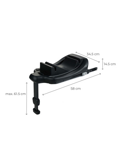 KSMINFX2BLK0000,Baza Isofix Scoica Kinderkraft Mink Fx 2