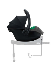 KCMINPR2GRY0000,Scoica Auto I-size, 40-87 Cm, Kinderkraft Mink Pro2, Grey 2