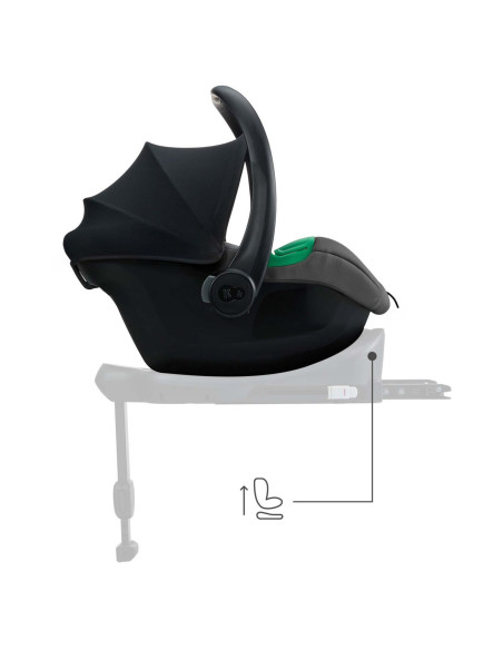 KCMINPR2GRY0000,Scoica Auto I-size, 40-87 Cm, Kinderkraft Mink Pro2, Grey