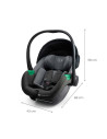 KCMINPR2GRY0000,Scoica Auto I-size, 40-87 Cm, Kinderkraft Mink Pro2, Grey