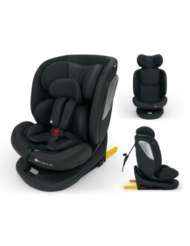 KCIGRO02BLKPL00,Scaun Auto Kinderkraft I-grow 2 I-size 40-150 Cm, Black