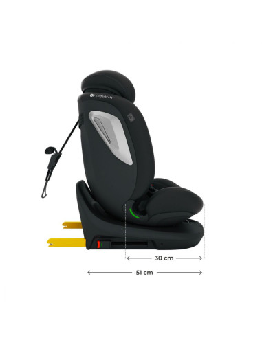 KCIGRO02BLKPL00,Scaun Auto Kinderkraft I-grow 2 I-size 40-150 Cm, Black