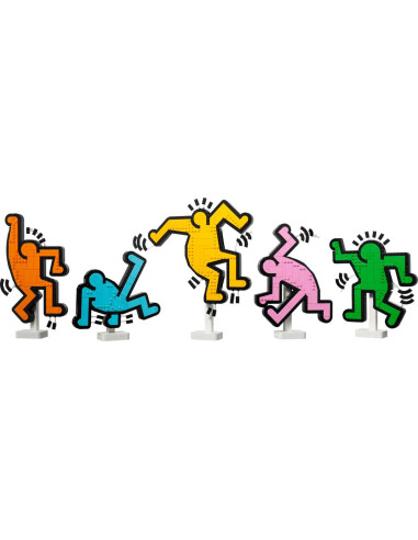 LEGO-31216,Lego Art Keith Haring Figurine Care Danseaza 31216