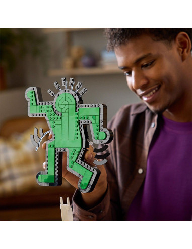 LEGO-31216,Lego Art Keith Haring Figurine Care Danseaza 31216