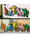 LEGO-31216,Lego Art Keith Haring Figurine Care Danseaza 31216