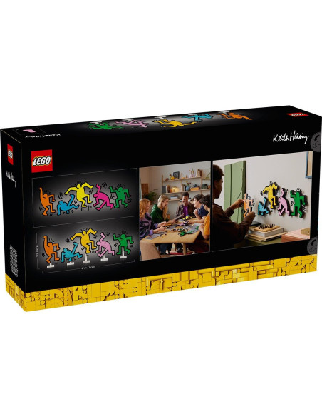 LEGO-31216,Lego Art Keith Haring Figurine Care Danseaza 31216