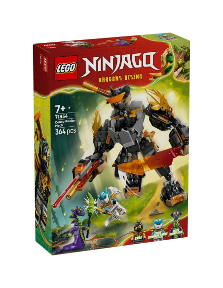 LEGO-71854,Lego Ninjago Robotul De Misiune Al Lui Cole Si Dragonul Zane 71854