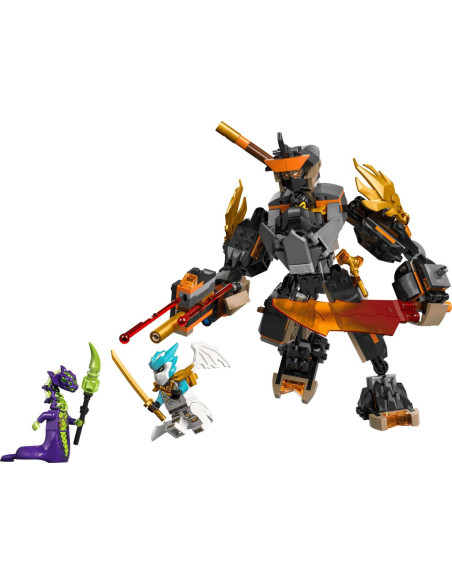 LEGO-71854,Lego Ninjago Robotul De Misiune Al Lui Cole Si Dragonul Zane 71854