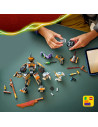 LEGO-71854,Lego Ninjago Robotul De Misiune Al Lui Cole Si Dragonul Zane 71854