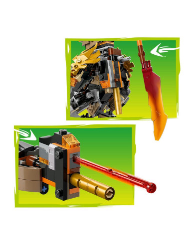 LEGO-71854,Lego Ninjago Robotul De Misiune Al Lui Cole Si Dragonul Zane 71854