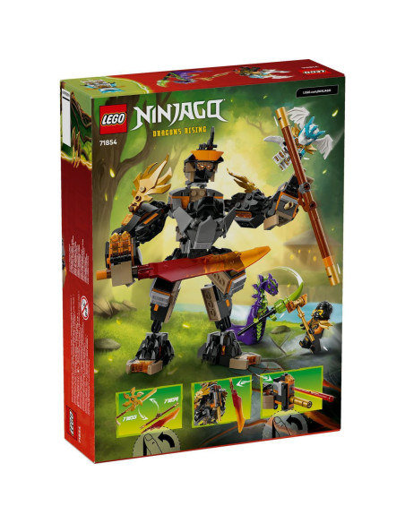 LEGO-71854,Lego Ninjago Robotul De Misiune Al Lui Cole Si Dragonul Zane 71854