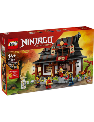 LEGO-71858,Legi Ninjago Fierarul Patru Arme La A 15 A Aniversare 71858